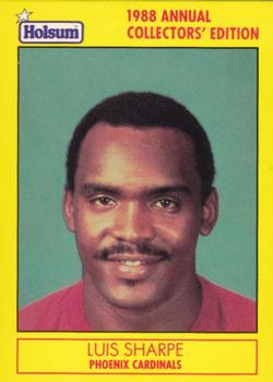 1988 Holsum Phoenix Cardinals #9 Luis Sharpe Front