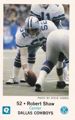1981 Dallas Cowboys Police #NNO Robert Shaw Front