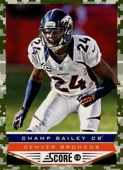 2013 Score Denver Broncos #6 Champ Bailey Front