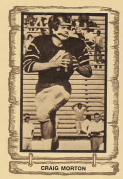 1983-84 Cramer Pac-10 Football Legends #12 Craig Morton Front