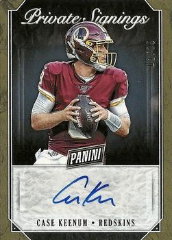 2019 Panini Black Friday - Private Signings #CK Case Keenum Front
