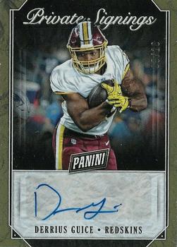 2019 Panini Black Friday - Private Signings #DG Derrius Guice Front
