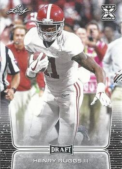 2020 Leaf Draft #05 Henry Ruggs III Front