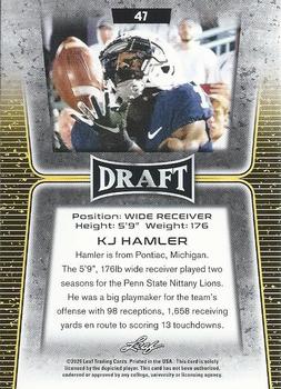 2020 Leaf Draft #47 KJ Hamler Back