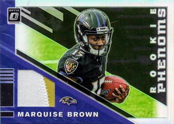 2019 Donruss Optic - Rookie Phenoms Horizontal Prime #RP12 Marquise Brown Front