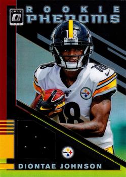 2019 Donruss Optic - Rookie Phenoms Red and Yellow #RP27 Diontae Johnson Front