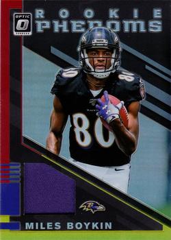 2019 Donruss Optic - Rookie Phenoms Red and Yellow #RP30 Miles Boykin Front