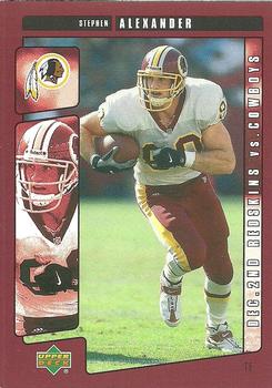 2001 Upper Deck Washington Redskins #4 Stephen Alexander Front