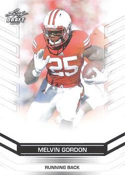2015 Leaf Draft Special Issue #13 Melvin Gordon Front