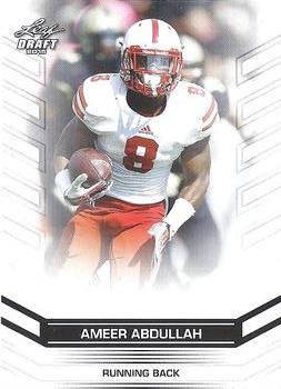 2015 Leaf Draft Special Issue #14 Ameer Abdullah Front