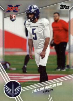 2020 Topps XFL #2 Taylor Russolino Front