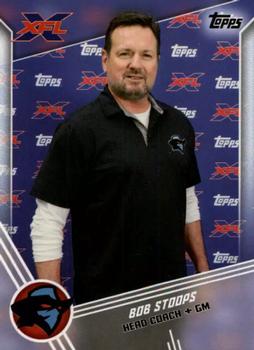 2020 Topps XFL #5 Bob Stoops Front