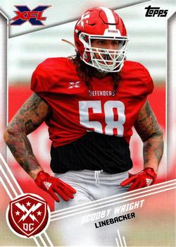 2020 Topps XFL #11 Scooby Wright Front