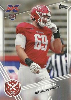 2020 Topps XFL #43 Cole Boozer Front