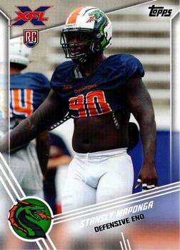 2020 Topps XFL #45 Stansly Maponga Front