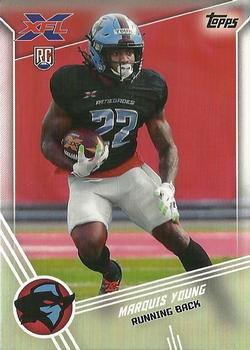 2020 Topps XFL #59 Marquis Young Front