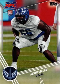 2020 Topps XFL #73 Dejon Allen Front