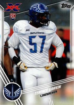 2020 Topps XFL #78 Terence Garvin Front