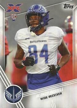 2020 Topps XFL #91 Alonzo Russell Front