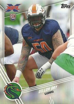 2020 Topps XFL #92 Dillon Day Front