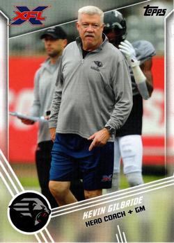2020 Topps XFL #110 Kevin Gilbride Front
