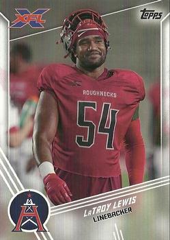 2020 Topps XFL #119 LaTroy Lewis Front