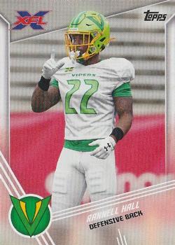 2020 Topps XFL #149 Rannell Hall Front