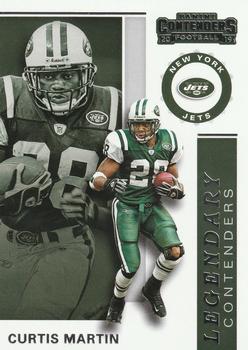 2019 Panini Contenders - Legendary Contenders #LC-CM Curtis Martin Front