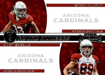 2019 Panini Contenders - Round Numbers #RN-MI Andy Isabella / Byron Murphy Front