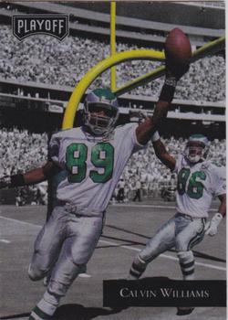 1992 Playoff - Promos #1 Calvin Williams Front