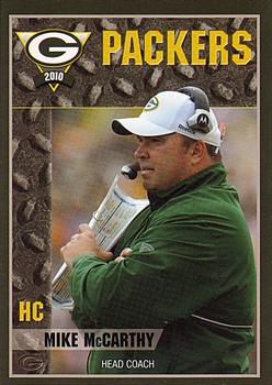 2010 Green Bay Packers Police - Saukville Police Deptment #2 Mike McCarthy Front