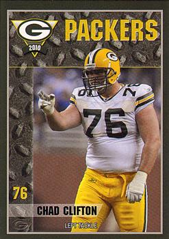 2010 Green Bay Packers Police - Saukville Police Deptment #9 Chad Clifton Front