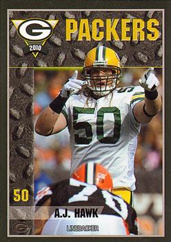 2010 Green Bay Packers Police - Saukville Police Deptment #16 A.J. Hawk Front