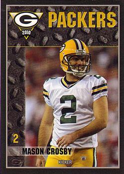 2010 Green Bay Packers Police - Saukville Police Deptment #20 Mason Crosby Front