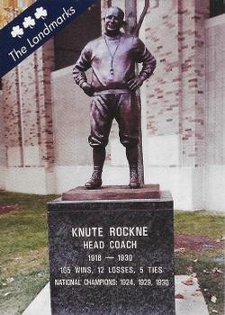 2003-09 TK Legacy Notre Dame Fighting Irish - Landmarks #LM2 Knute Rockne Front
