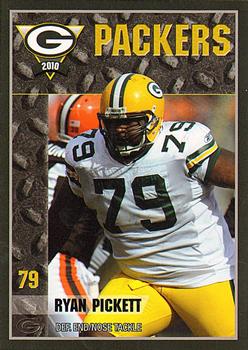 2010 Green Bay Packers Police - Larry Fritsch Cards, Stevens Point and Town of Hull FD #12 Ryan Pickett Front