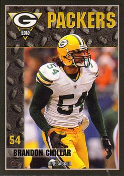 2010 Green Bay Packers Police - Larry Fritsch Cards, Stevens Point and Town of Hull FD #15 Brandon Chillar Front