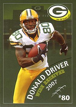 2007 Green Bay Packers Police - Police Departments of Hudson, Baldwin, and North Hudson #5 Donald Driver Front