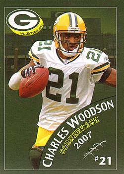 2007 Green Bay Packers Police - Amery Police Department #19 Charles Woodson Front