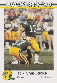 1990 Green Bay Packers Police - Chilton Police Department #3 Chris Jacke Front