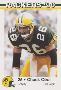 1990 Green Bay Packers Police - Chilton Police Department #4 Chuck Cecil Front