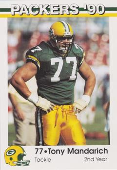 1990 Green Bay Packers Police - Chilton Police Department #5 Tony Mandarich Front