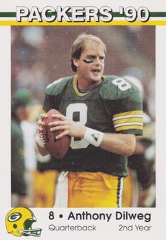1990 Green Bay Packers Police - Chilton Police Department #9 Anthony Dilweg Front