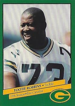 1992 Green Bay Packers Police - Pillsbury / Green Giant, Your Local Law Enforcement Agency #4 Tootie Robbins Front