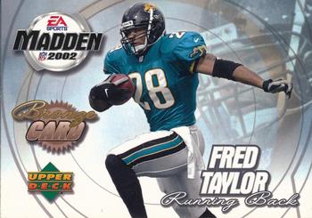 2002 Upper Deck EA Sports Madden Bowl #29 Fred Taylor Front
