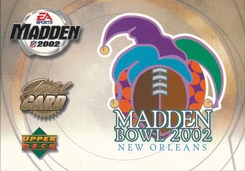 2002 Upper Deck EA Sports Madden Bowl #35 Madden Bowl 2002 Front