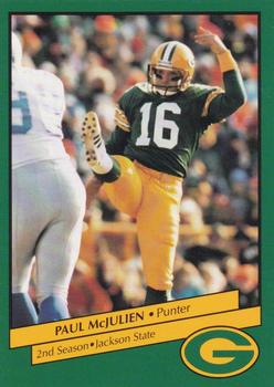 1992 Green Bay Packers Police - WIXK Radio - New Richmond, New Richmond Police Department #12 Paul McJulien Front
