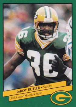 1992 Green Bay Packers Police - WIXK Radio - New Richmond, New Richmond Police Department #13 LeRoy Butler Front
