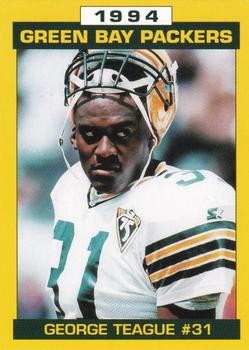 1994 Green Bay Packers Police - Door County Law Enforcement #20 George Teague Front