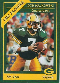 1991 Green Bay Packers Police - Horicon Police Department #9 Don Majkowski Front